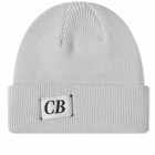 Cole Buxton Men's Stretch Cotton Beanie in Grey