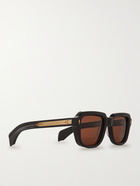 Jacques Marie Mage - Taos Square-Frame Acetate and Gold-Tone Sunglasses