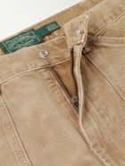 Polo Ralph Lauren - Straight-Leg Distressed Cotton-Canvas Carpenter Trousers - Neutrals