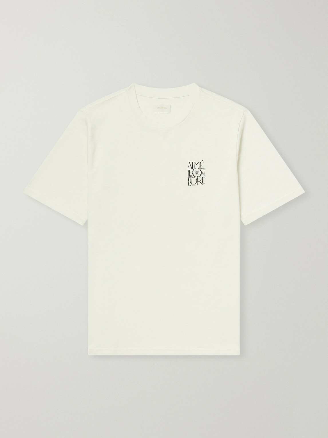 Aimé Leon Dore - Logo-Print Cotton-Jersey T-Shirt - White