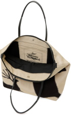 Vivienne Westwood Off-White Good Life Shopper Tote