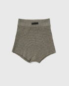 Fear of God Essentials WAFFLE BOXER Grey Womens Panty