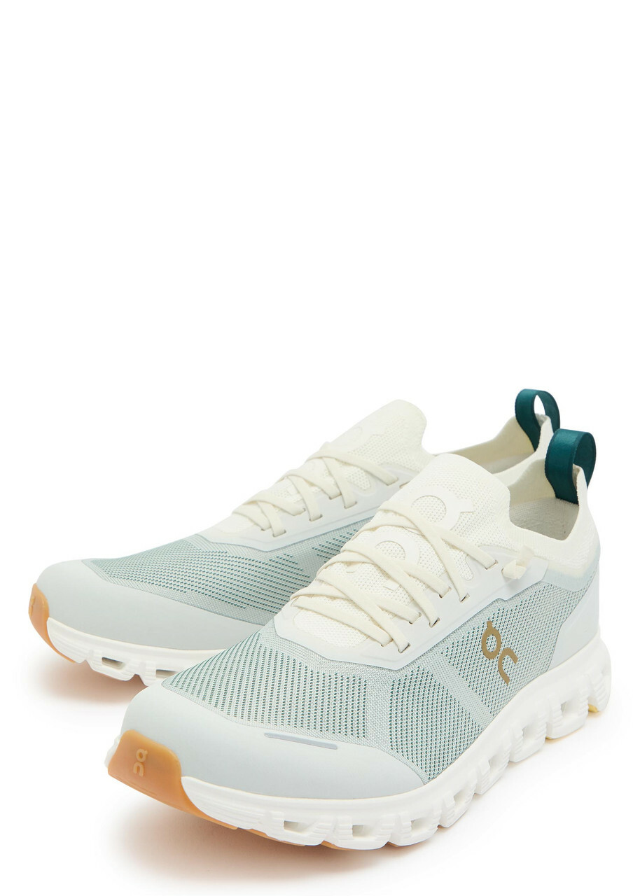 ON Cloud 6 Versa Jacquard Mesh-knit Sneakers White