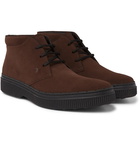 Tod's - Nubuck Desert Boots - Men - Brown