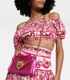 Dolce&Gabbana Devotion Small leather shoulder bag