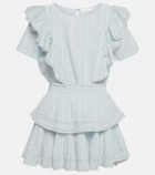 LoveShackFancy Natasha cotton mini dress