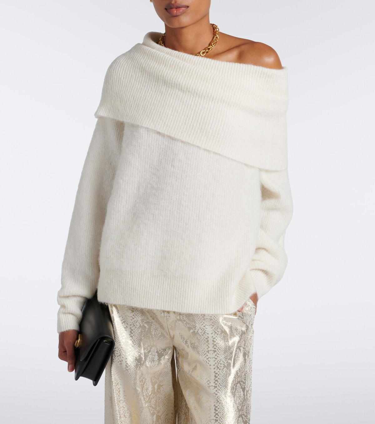 Joseph Bee alpaca and wool-blend sweater