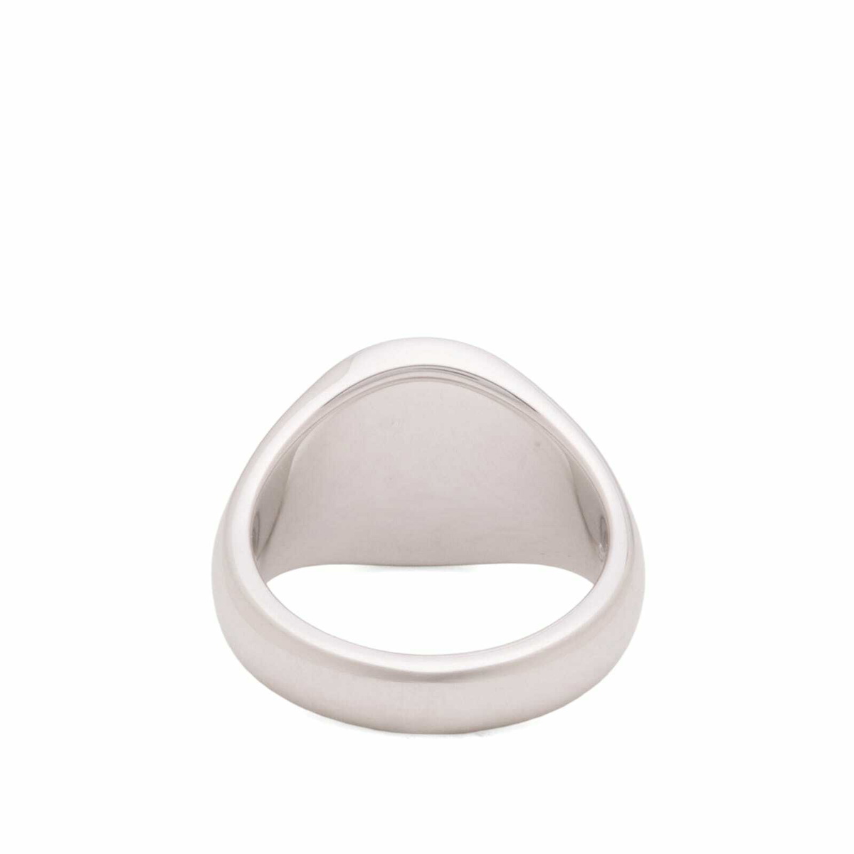 Tom Wood Kim Satin Ring in Silver