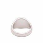 Tom Wood Kim Satin Ring in Silver