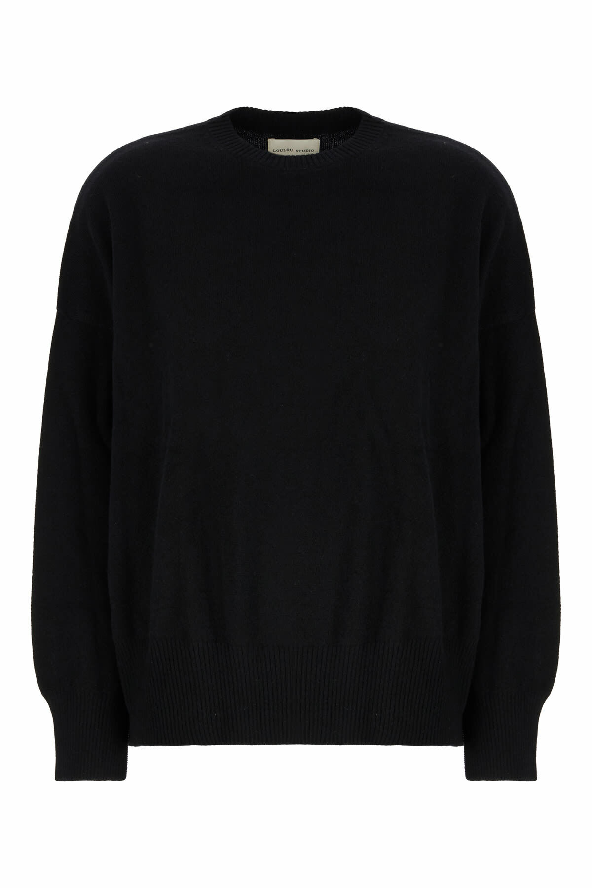 Loulou Studio Black Cashmere Anaa Sweater