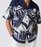 Ralph Lauren Purple Label Printed cotton shirt