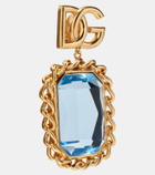 Dolce&Gabbana DG embellished clip-on earrings