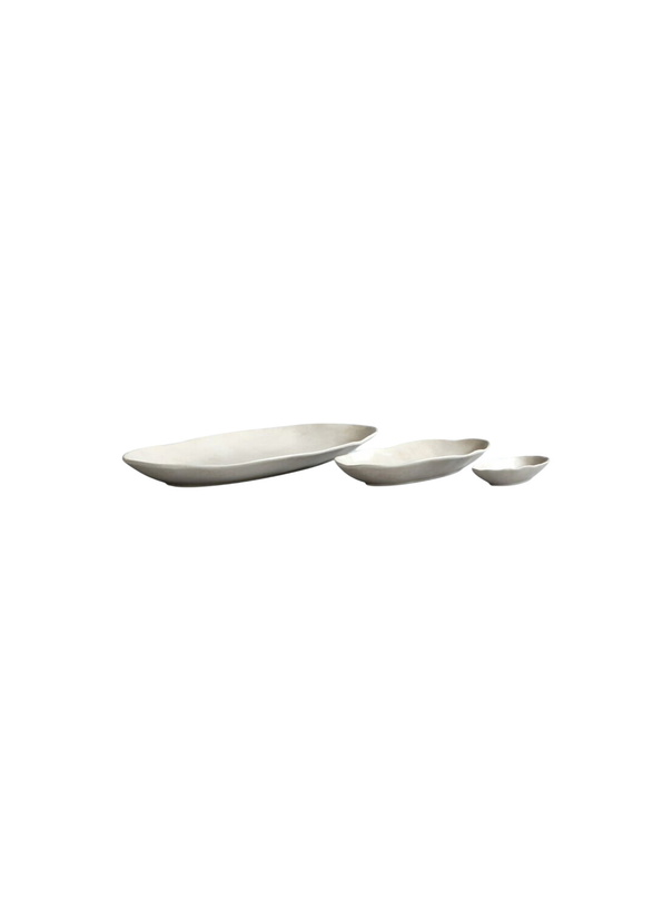 Photo: 101 Copenhagen Native Set Of Three Oval Trays