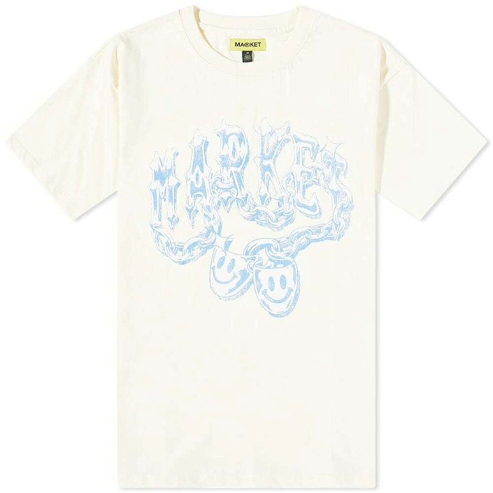 Photo: MARKET Men's Chain T-Shirt in Cream
