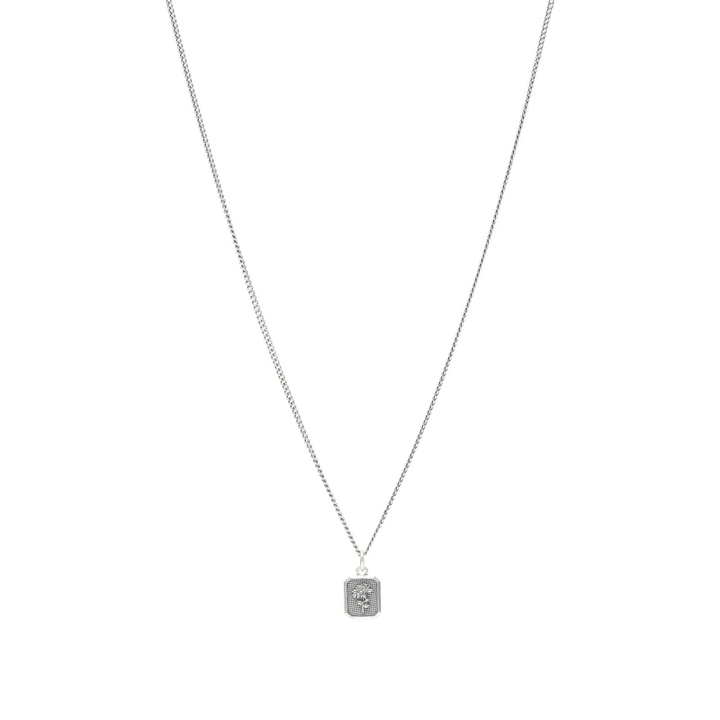 Photo: Serge DeNimes Men's Chrysanth Necklace in Silver 