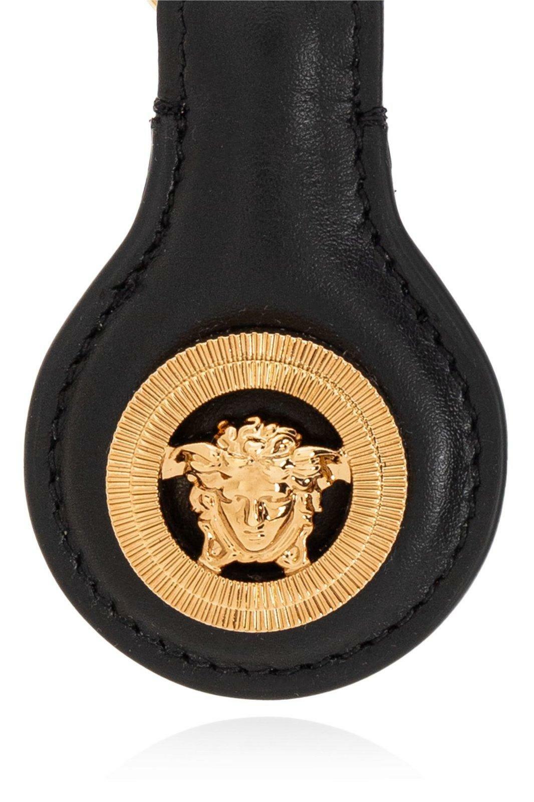 Versace Medusa Plaque Lobster Claw Fastened Keyring