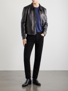 TOM FORD - Lyocell and Cotton-Blend Jersey T-Shirt - Blue