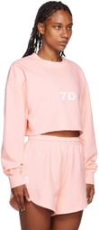 7 DAYS Active Pink Monday Sport Sweatshirt