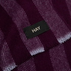 HAY Duo Throw in Plum 
