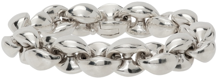 Photo: Jil Sander Silver Marina Bracelet