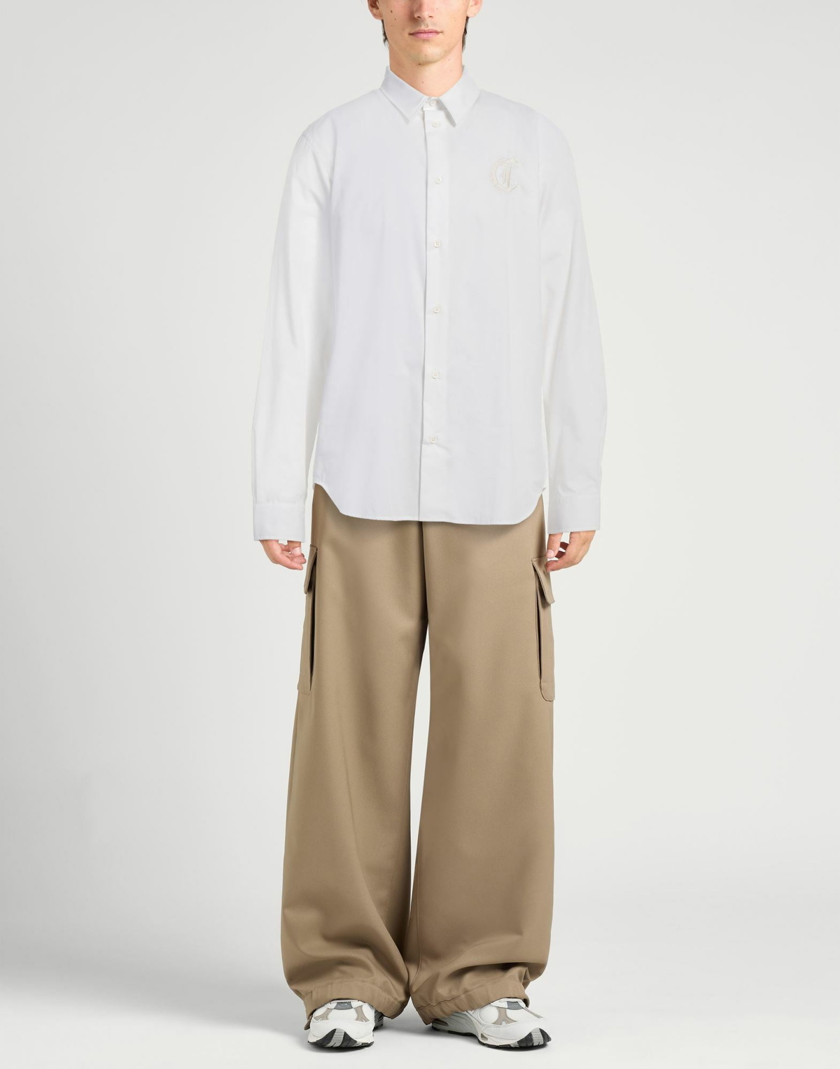 Just Cavalli Mens Shirt in White