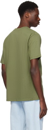 Balmain Khaki Paris Print T-Shirt