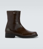 Our Legacy Camion leather ankle boots