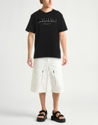 Balmain Mens T-shirt in Black