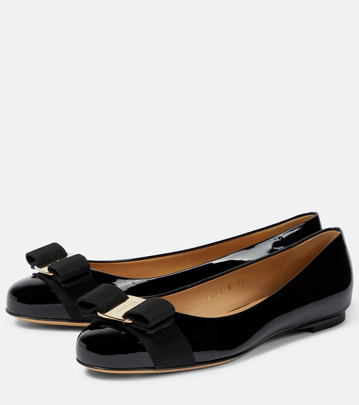 Ferragamo Leather ballets