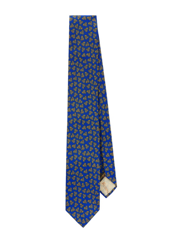 Photo: Rubinacci - 9cm Printed Silk-Twill Tie