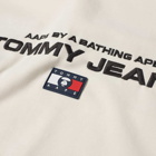 Men's AAPE x Tommy Crew Sweat in Ivory