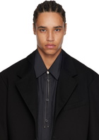 LEMAIRE Silver Rattle Bolo Tie Necklace