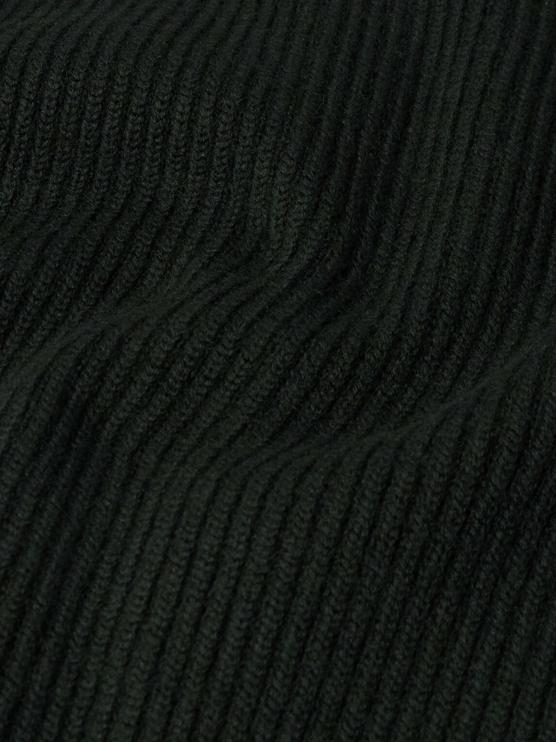 S.N.S. Herning - Virgin Wool Zip-Up Cardigan - Green