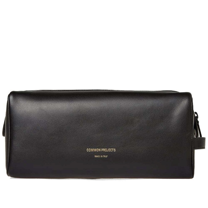 Photo: Common Projects Leather Toiletry Bag