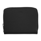 A.P.C. Black Compact Emmanuel Wallet