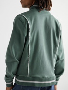 MANAAKI - Kai Striped Cotton-Blend Track Jacket - Green