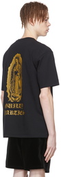 WACKO MARIA Black Cotton T-Shirt