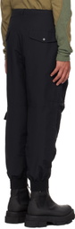 meanswhile Black Padding Cargo Pants
