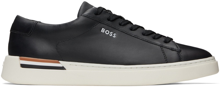 Photo: BOSS Black Logo Low-Top Sneakers