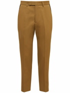 GUCCI - Cotton Ankle Pants W/ Web