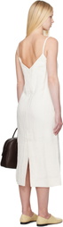 Studio Nicholson Off-White Danae Midi Dress