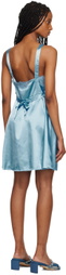 Tach Blue Rina Minidress