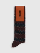 Missoni - Zig zag wool and cotton-blend ankle socks, Men, Multicoloured