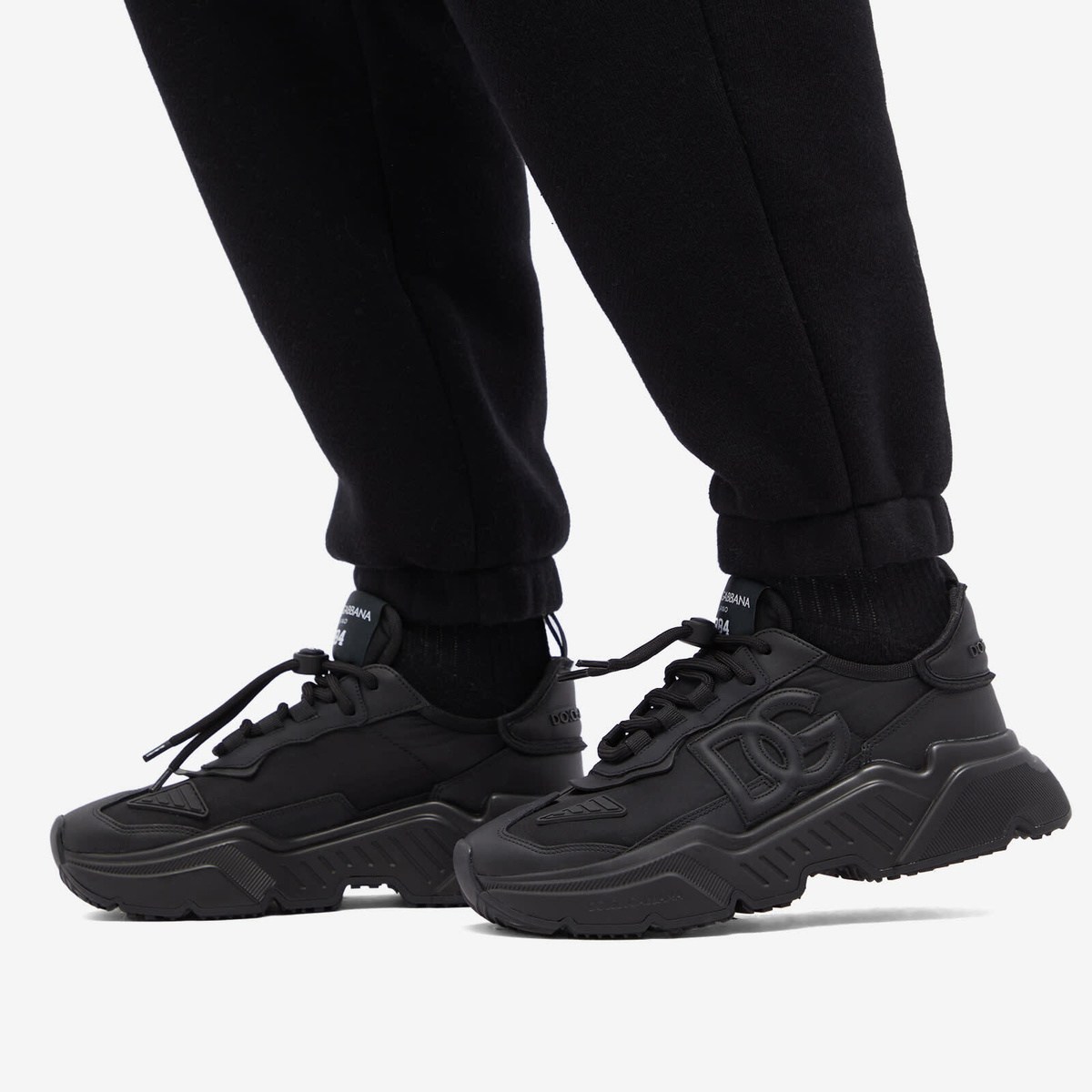 Dolce & Gabbana Women's Sports Sneakers in Nero Dolce & Gabbana
