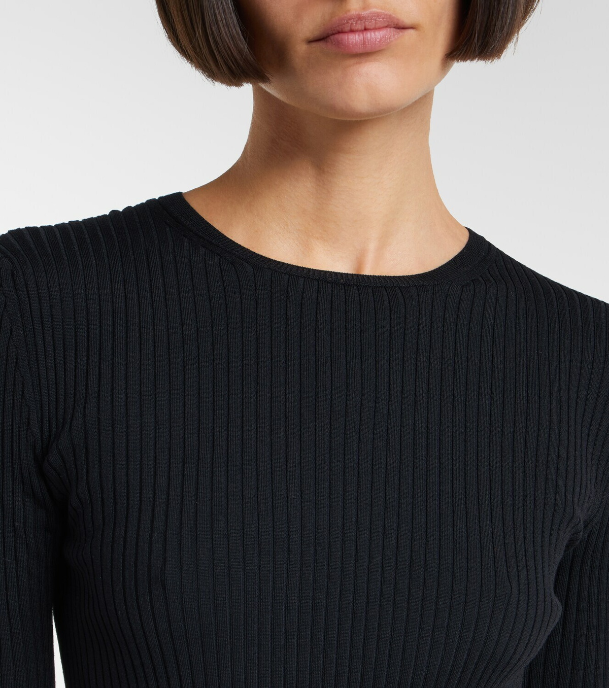 Fforme Nova ribbed-knit wool-blend sweater