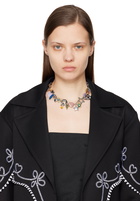 Marland Backus Multicolor 'Lost and Found' Charm Necklace