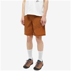 And Wander Men's Breathable Ripstop Short in Brown