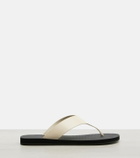 The Row Dune Classic leather thong sandals