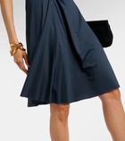 Victoria Beckham Gathered midi dress