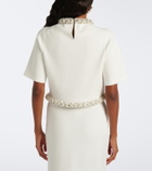 Simkhai Ozelle embellished crop top